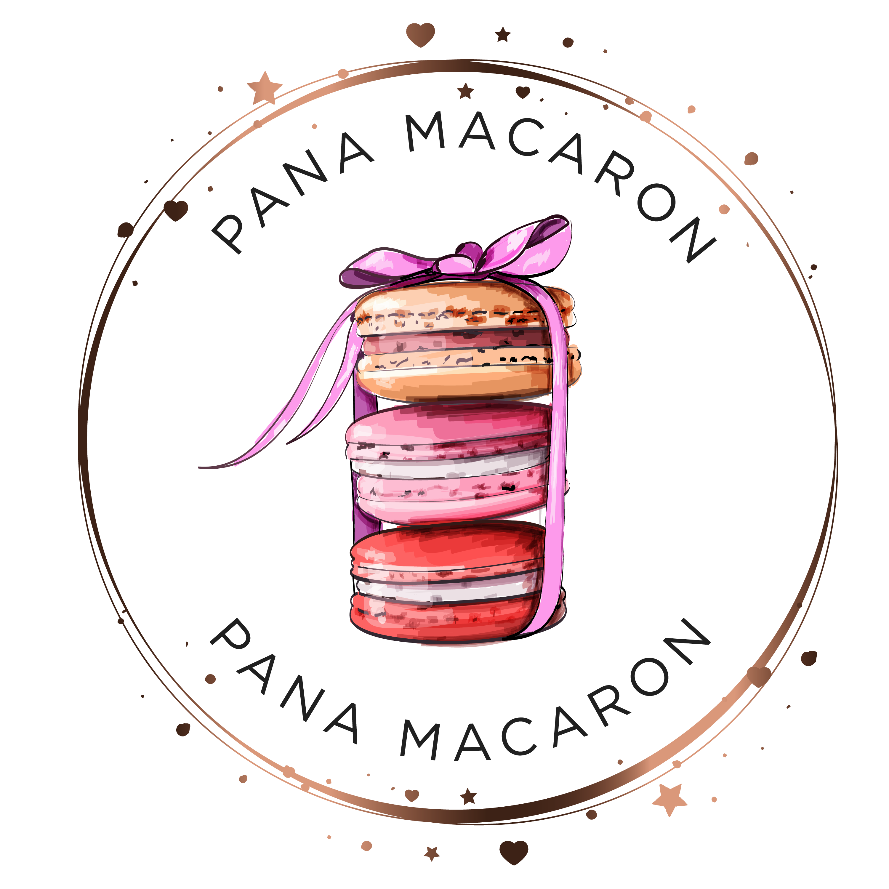 Pana macaron cake