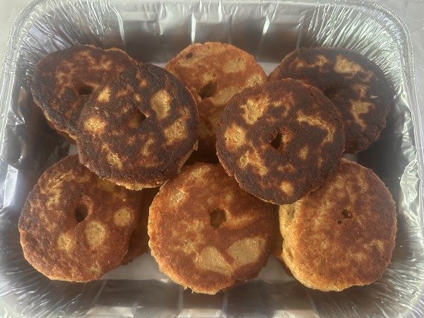 Fried Gilani Lentil  Halal meat beef Shami