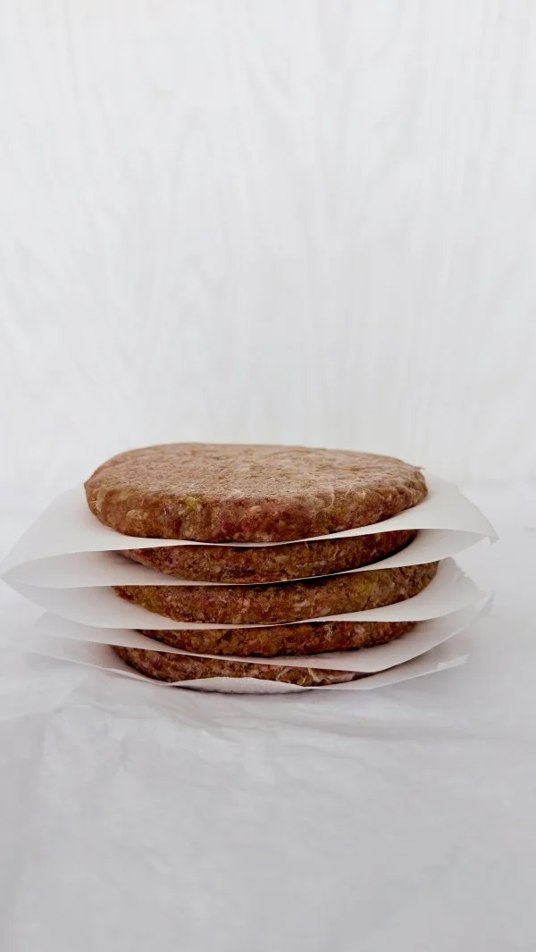 Handmade BBQ Burger Patties