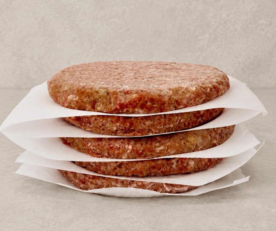 Handmade BBQ Burger Patties