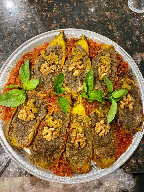 بادمجان شکم پر