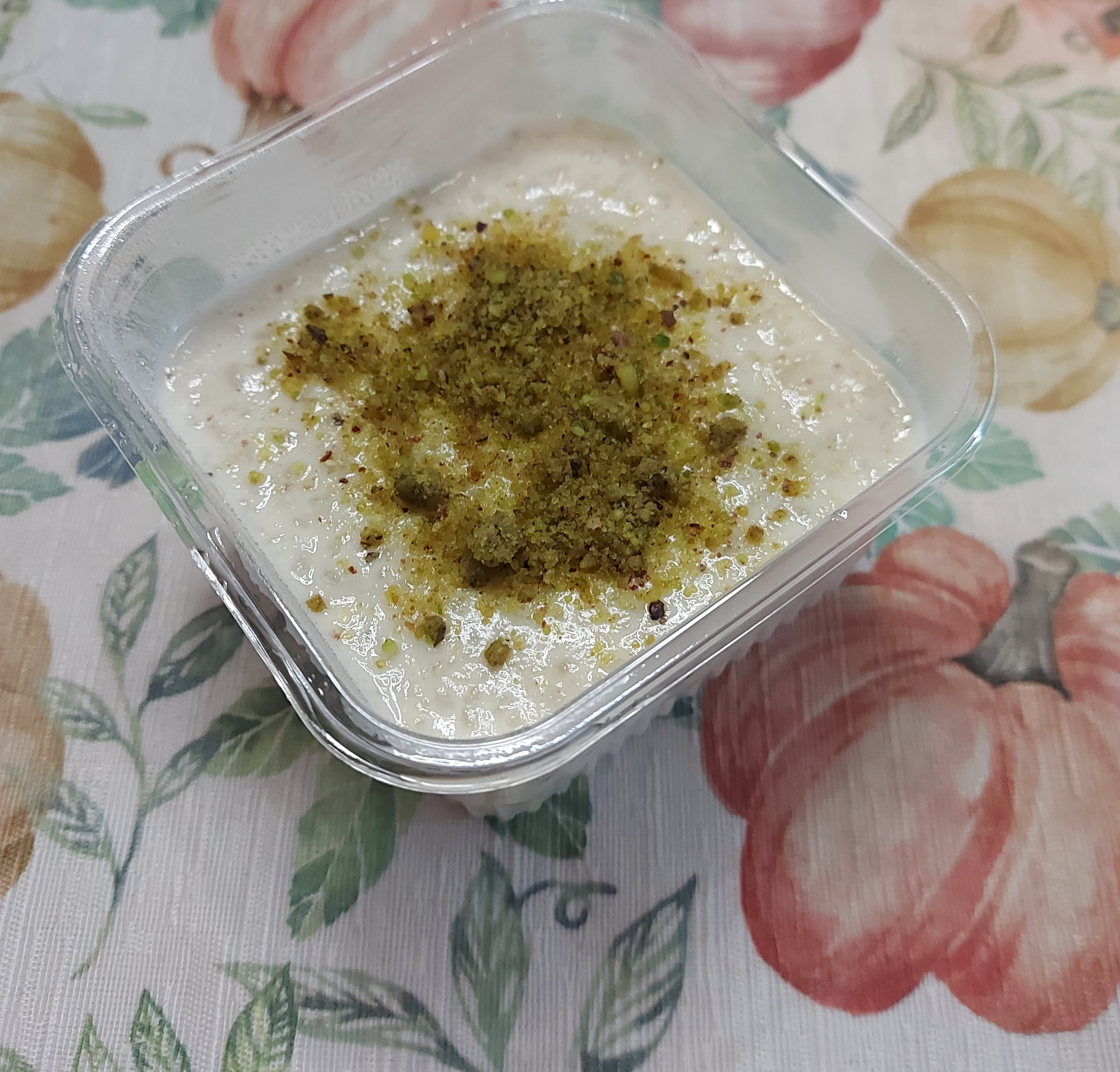 شیربرنج پسته ای مخصوص۴۰۰گرمیPistachio Special Rice Pudding