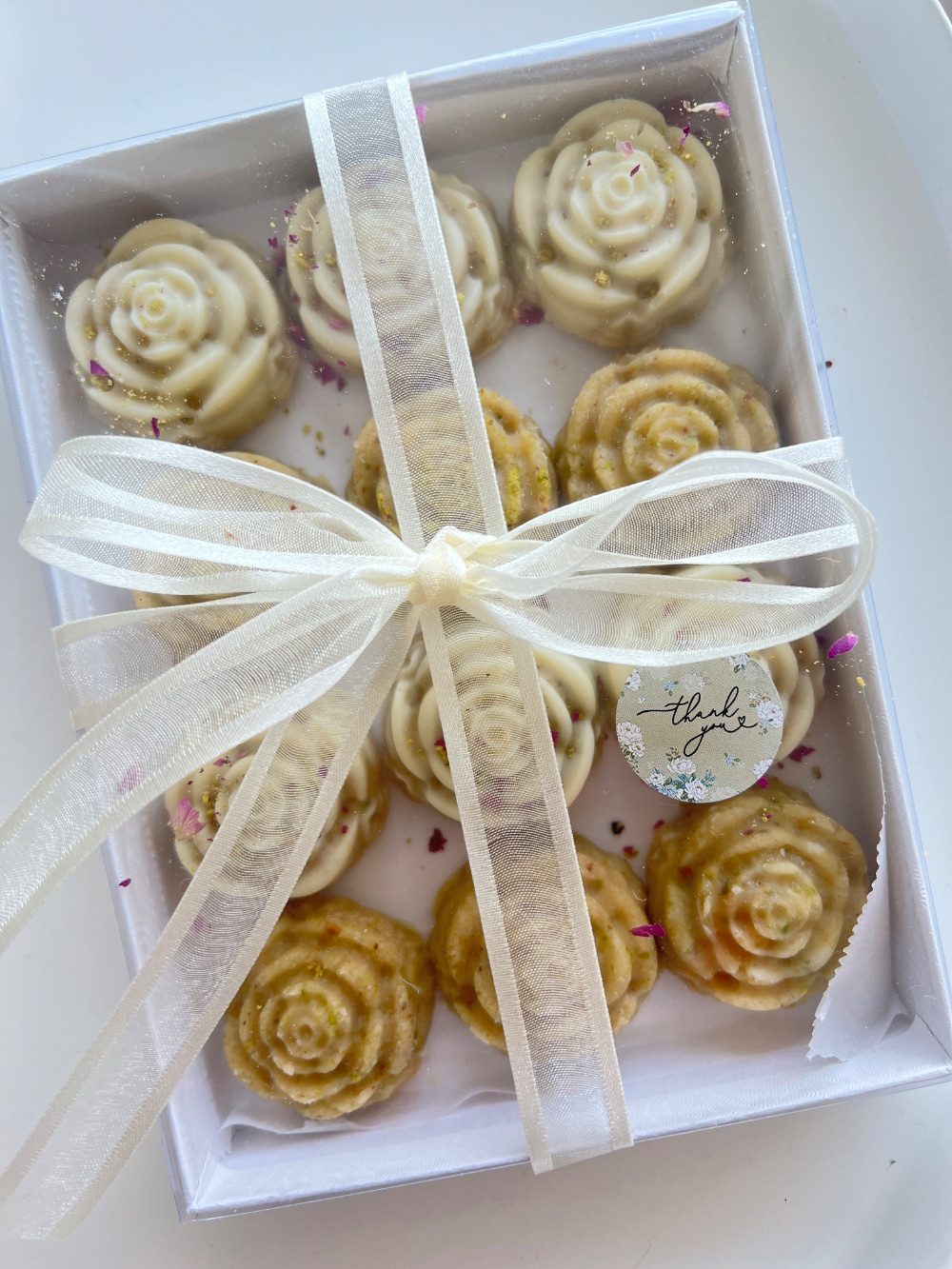 Almond delights box of 12