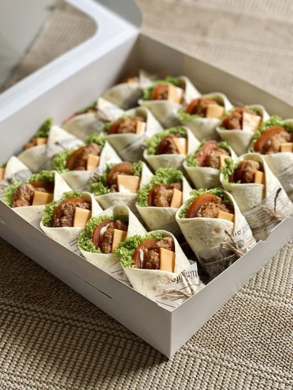 Chicken Wrap Bites 20 pcs