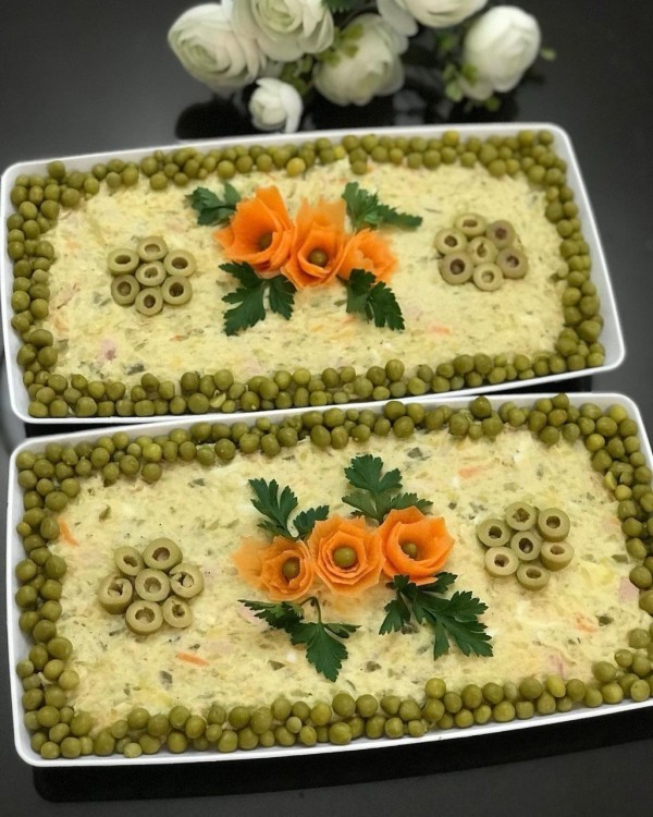 Olivier sandwich 20 pcs