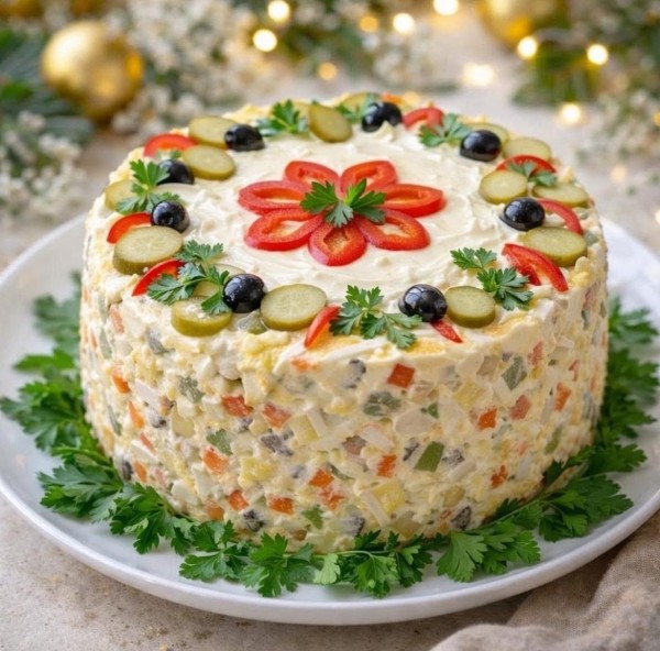 Olivier sandwich 20 pcs